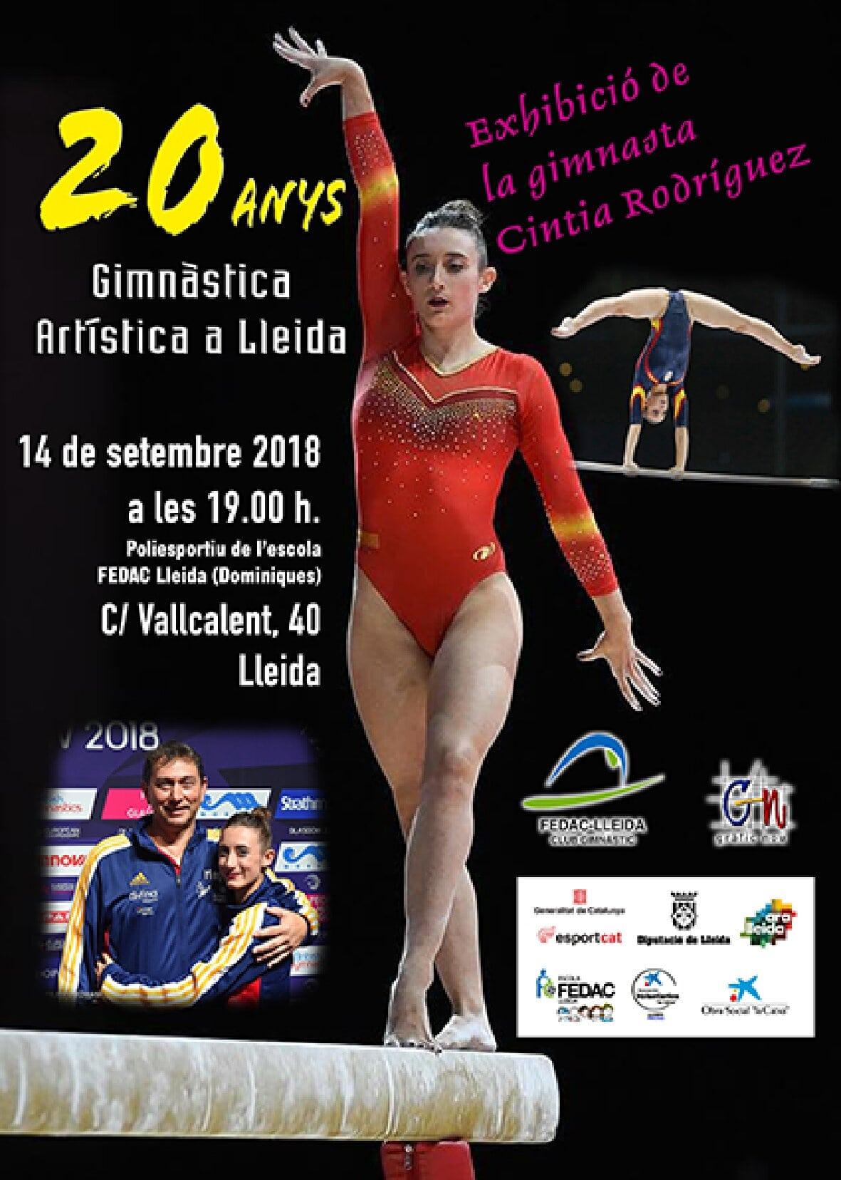 20 anys  gimnàstica Artística FEDAC Lleida , Xelska