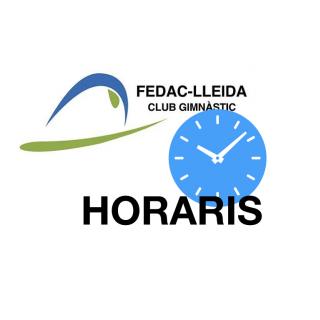 HORARI GIM-FEDAC LLEIDA